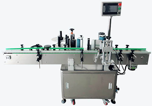 Auto Screw capping machine with cap elevator20