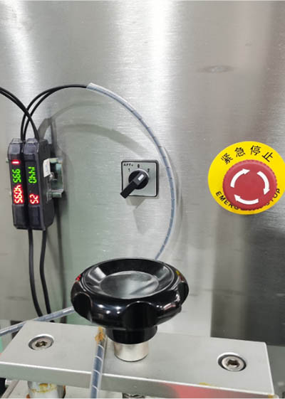 Auto Screw capping machine with cap elevator6