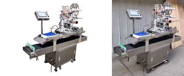 Flat labeling machine2