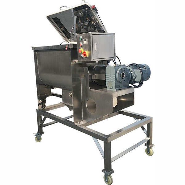 Single shaft paddle mixer