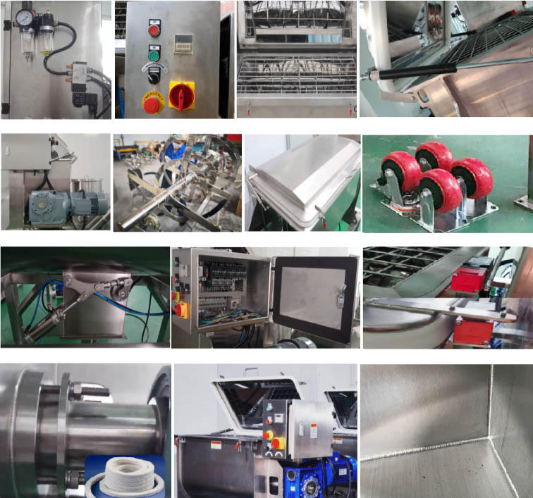 TDPM Series Powder Ribbon Mixing Machine3