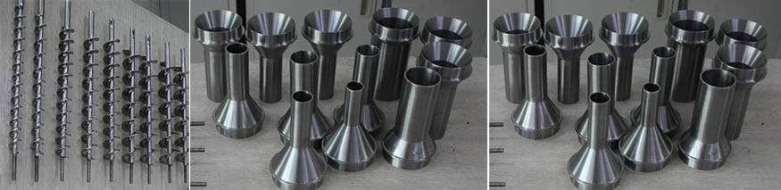 Auger Screw සහ Tube