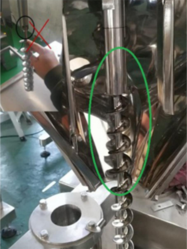 Ụdị Semi-Automatic Auger Filler8