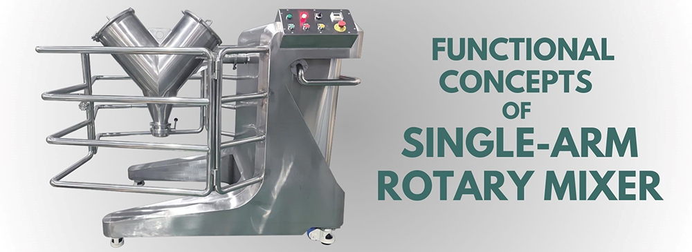 Karakteristik umum sareng konsép fungsional tina Mixer Rotary Single-arm1