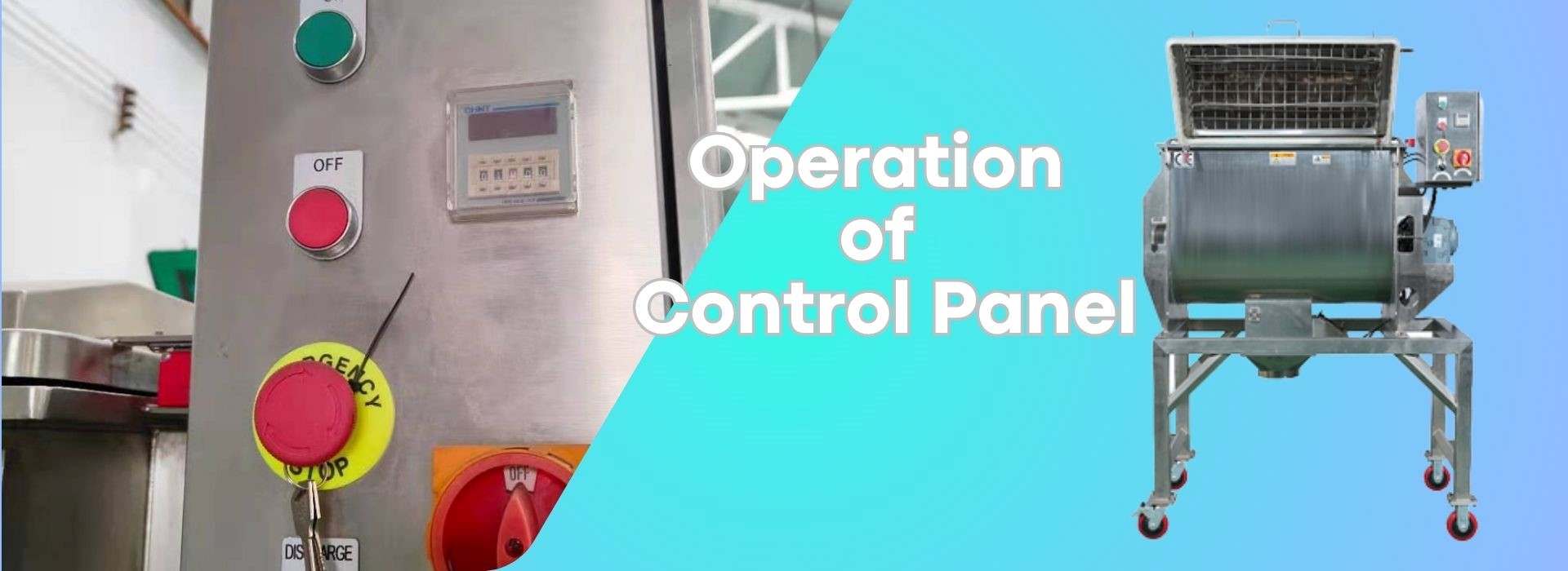 How should we operate the Control Panel1