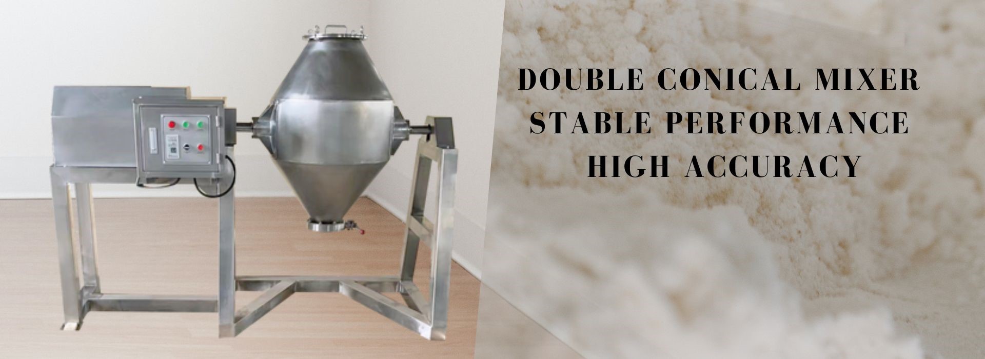 Simple Maintenance and Cleaning for a Double Cone Mixer1