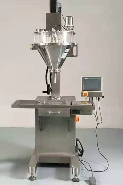 The accessible components for an Automatic Powder Auger Filling Machine (1)