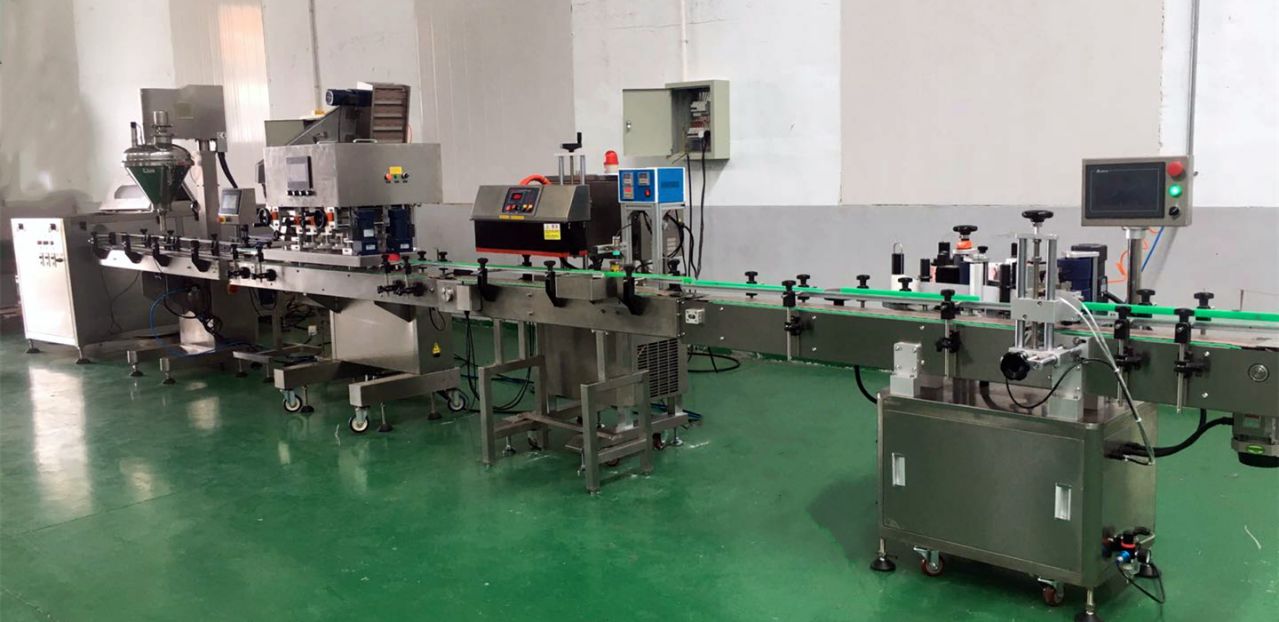 China Round bottle linear filling and packaging line Manufacture and ...